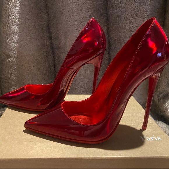 Christian Louboutins RED So Kate 120 EU 39 - Picture 4 of 8